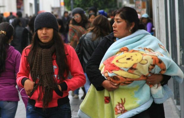 En Arequipa reportan temperaturas de cero grados