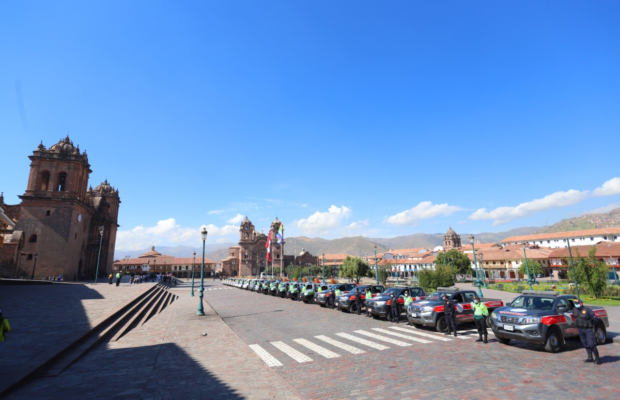 Patrullaje integrado en Cusco